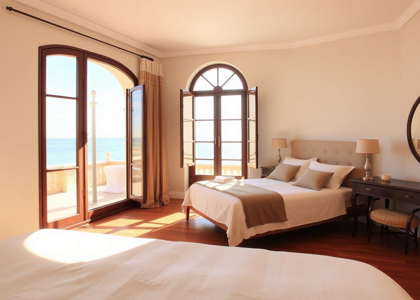 Boutique hotel room